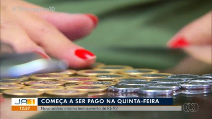 Novo salário mínimo começa a ser pago nesta quinta-feira (1º)