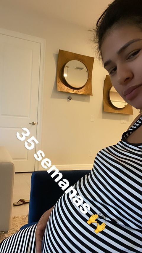 Simone Mendes mostra o barrigão de 35 semanas (Foto: Reprodução/Instagram)