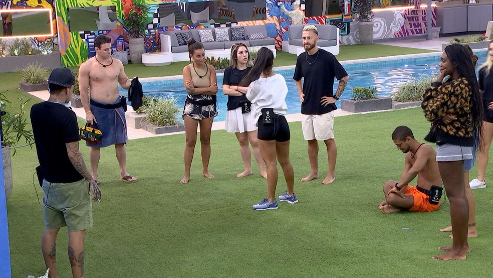 BBB 23: Brothers acompanham o Big Fone &mdash; Foto: Globo