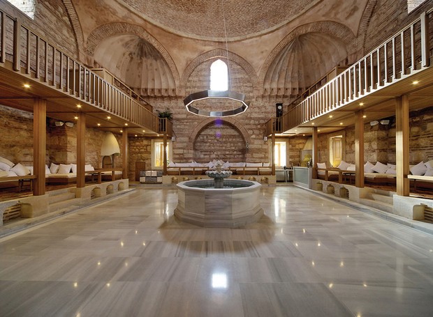 Casa de banho Kılıç Ali Pasha, na Turquia (Foto: Arch Daily/ Reprodução)