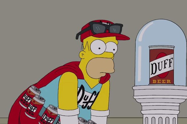 Bebida favorita de Homer Simpson, Duff terá versão oficial lançada (Foto: Reprodução)