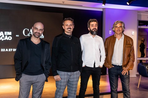 Leonardo Lattavo, Jose de Aiete, Guilherme Amorozo e Pedro Moog