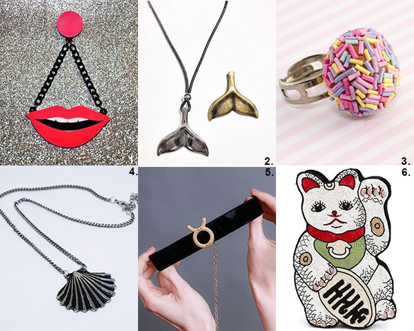 Brincos, colares e bolsas podem levar o mood fun para o seu look (Foto: Divulgação)
