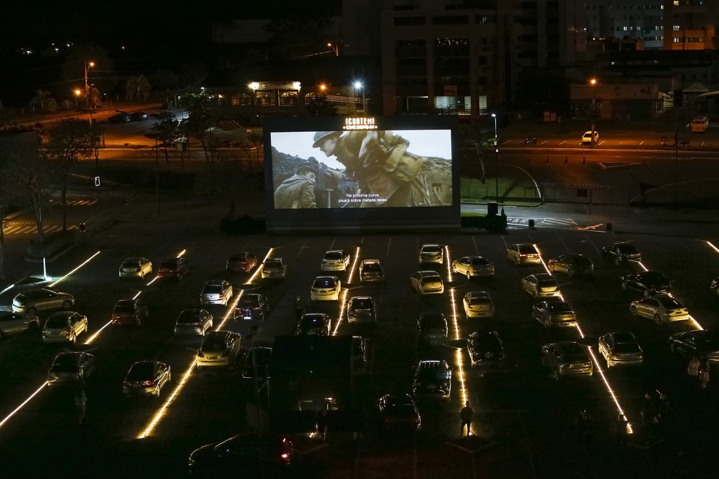 Sessões drive-in do Shopping Iguatemi começam nesta quinta-feira (13) — Foto: Jefferson D. Modesto/Shopping Iguatemi