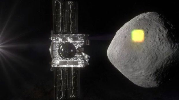 A Nasa vai lançar em setembro uma sonda para estudar o asteroide Bennu (Foto: BBC/Nasa)
