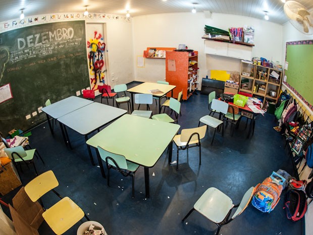 Escola Lumiar, em SP (Foto: Raul Zito/ G1)