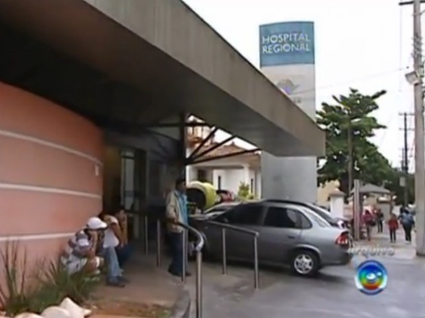 Hospital Regional de Itapetininga (Foto: Reprodução/TV TEM)