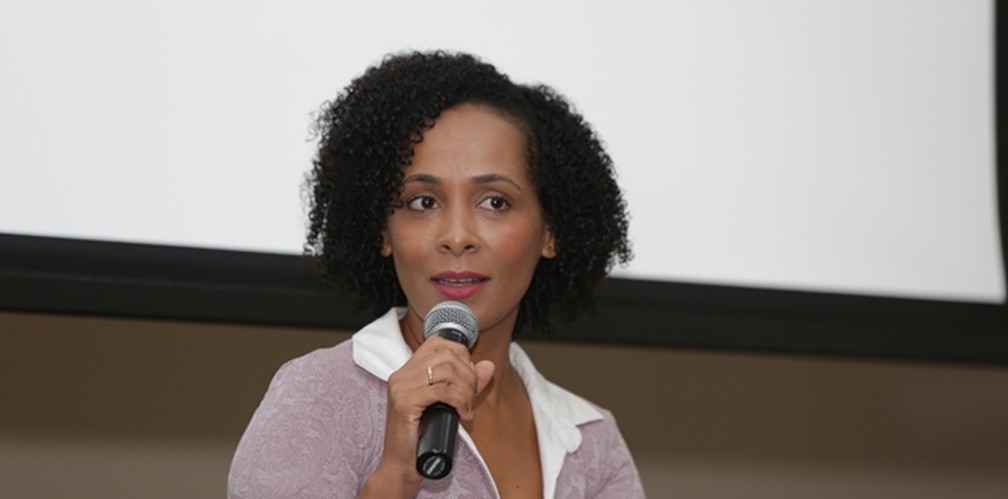 Promotora do Ministério Público, Livia Vaz, fala sobre o que é ser negra na Bahia.  — Foto: Divulgação/MP-BA