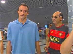 magrão chegada sport  (Foto: Reprodução TV Globo)