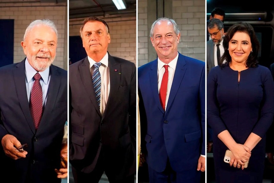 Candidatos chegam ao debate da TV Globo
