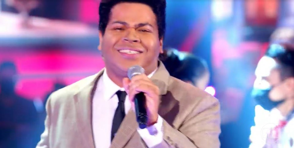 Robson Nunes como Chubby Checker  Foto: Globo