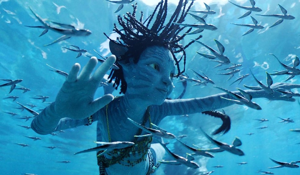 Avatar - O Caminho da Água vence o Oscar de Efeitos Visuais — Foto: Divulgação/20th Century Studios