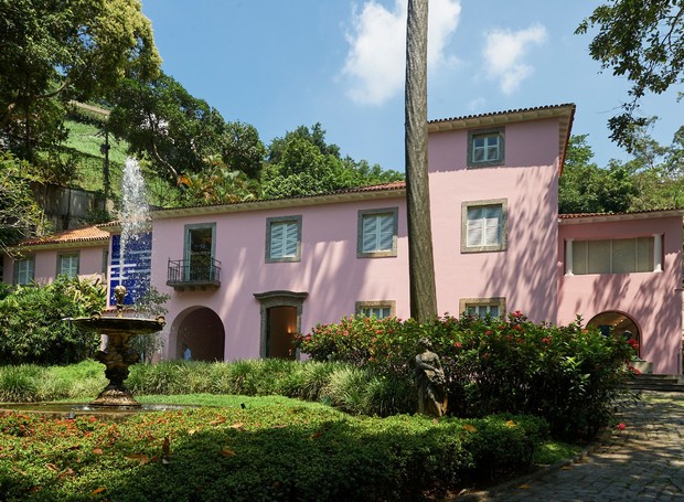 Fachada da Casa Roberto Marinho, no Rio de Janeiro, onde será realizada a mostra Acervo (Foto: Cadu Pilotto / Divulgação)
