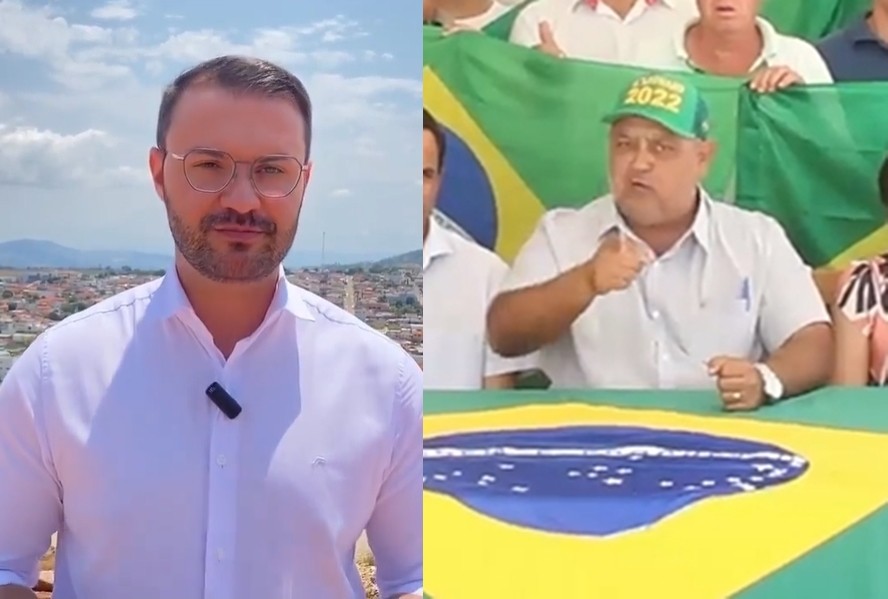 Prefeito de cidade no Sul de MG declara apoio a Lula e vice reage com pedido de voto a Bolsonaro
