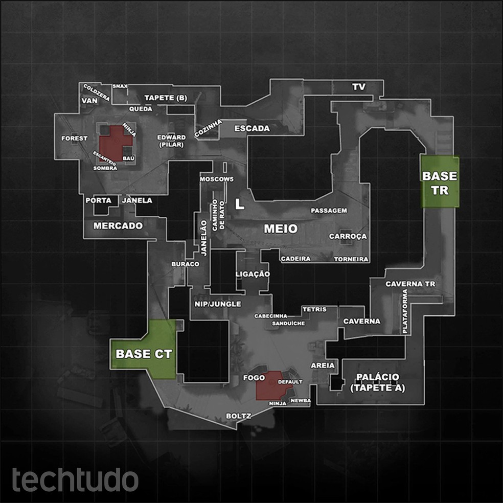 Mirage Map Names Mirage GOZTKC