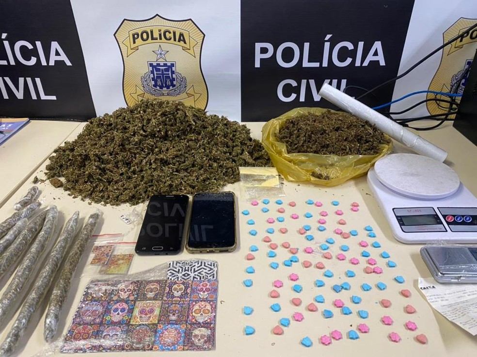 Drogas escondidas em brinquedo na Bahia — Foto: Divulgação/SSP-BA