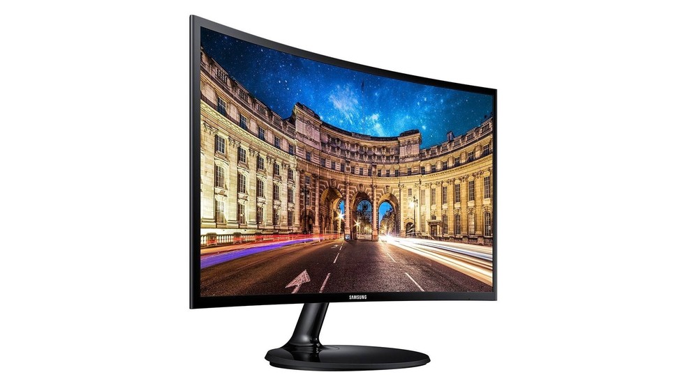 Monitor da Samsung tem tela curva pro preço competitivo — Foto: Divulgação/Samsung