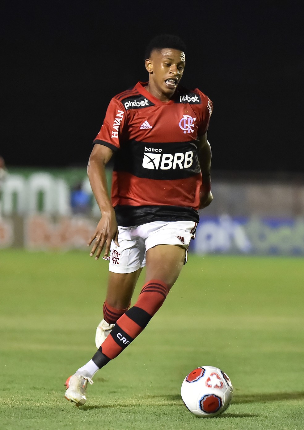 André em Flamengo x Portuguesa — Foto: André Durão