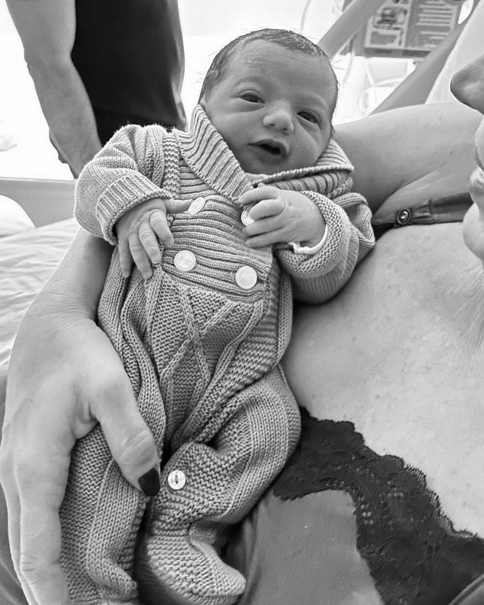 Luca, filho de Claudia Raia &mdash; Foto: @renamchristofoletti / Reprodu&ccedil;&atilde;o Instagram
