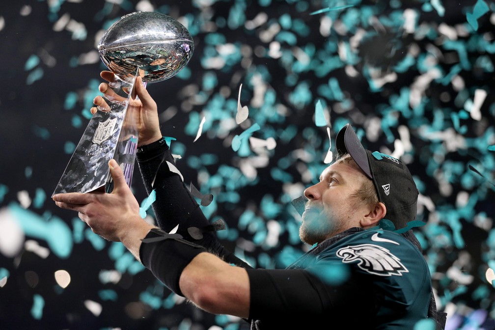 Nick Foles Super Bowl NFL Eagles  (Foto: Patrick Smith/Getty Images)