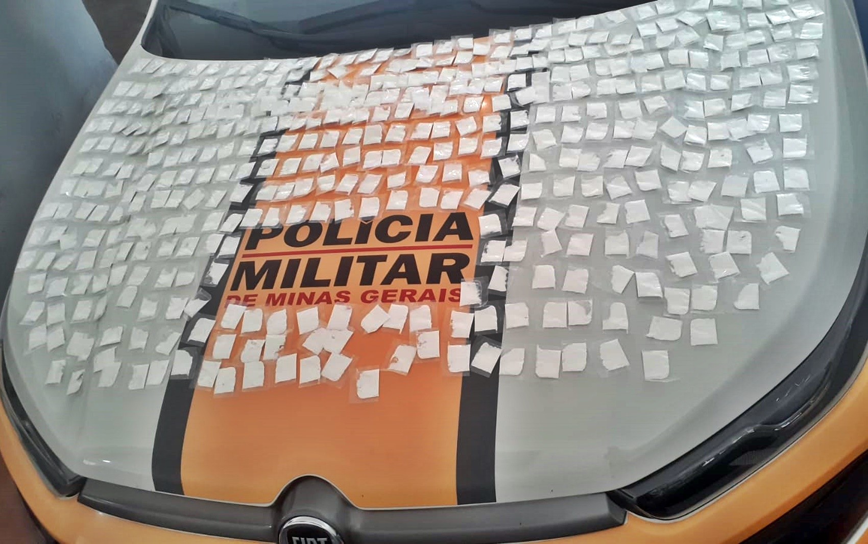 Homem é preso com 5 mil papelotes de cocaína escondidos em carro na MG-158, em Passa Quatro, MG