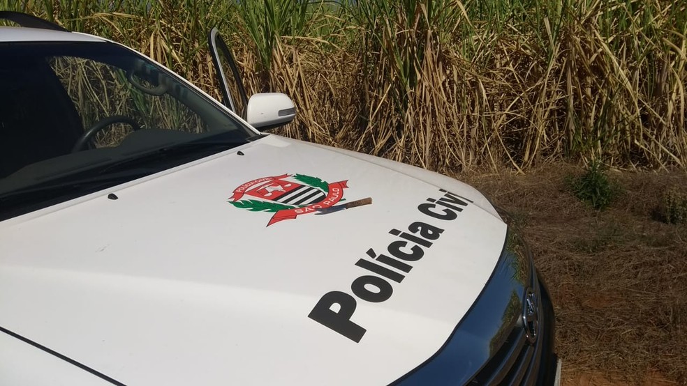 Faca foi encontrada no local indicado pelo autor do homicídio (Foto: Cedida/Polícia Civil)