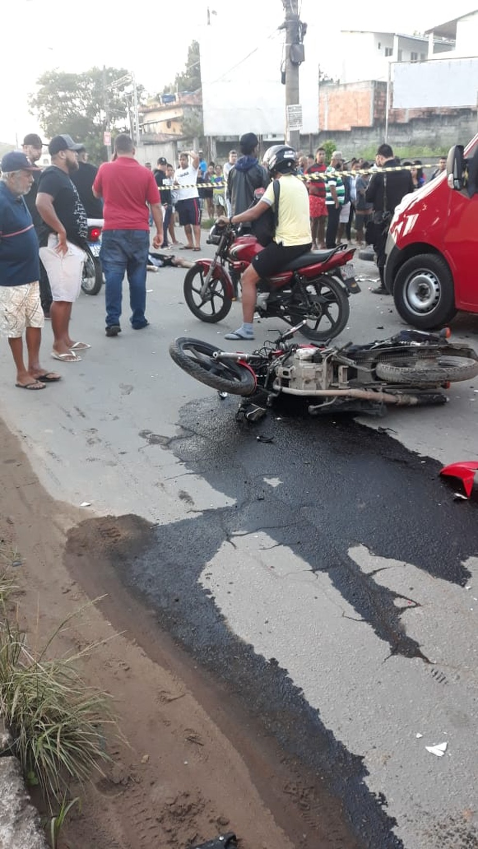 Thalles morreu em acidente de moto em São Gonçalo — Foto: Reprodução