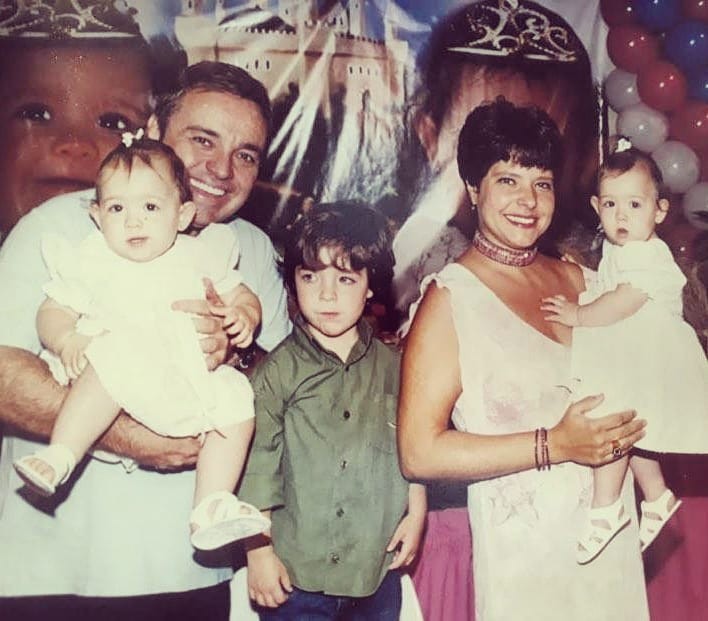 Rose Miriam, Gugu e os filhos João Augusto, Sofia e Marina (Foto: Reprodução/Instagram)
