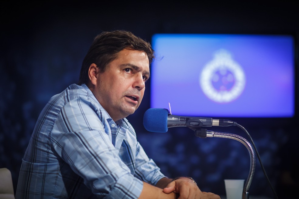 Itair Machado disse que Cruzeiro ofereceu novamente um aumento salarial a Arrascaeta — Foto: Vinnícius Silva/ Cruzeiro
