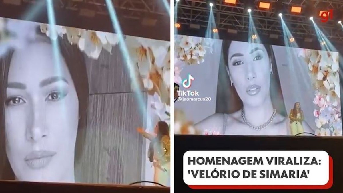 «Velório de Simaria»: Simone honra a su hermana en un espectáculo y se convierte en una broma en las redes sociales |  arte pop