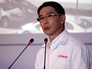 Carlos Eigi, diretor executivo da Honda Automóveis (Foto: Fabio Rodrigues/G1)