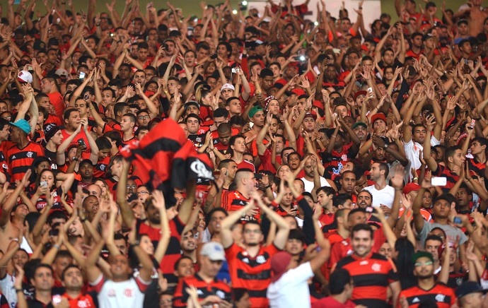 torcida Flamengo Maracanã (Foto: André Durão)