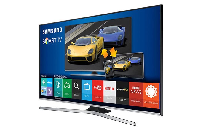 Smart TV Samsung 40J5500 tem resolução de imagem em Full HD (Foto: Divulgação/Samsung)