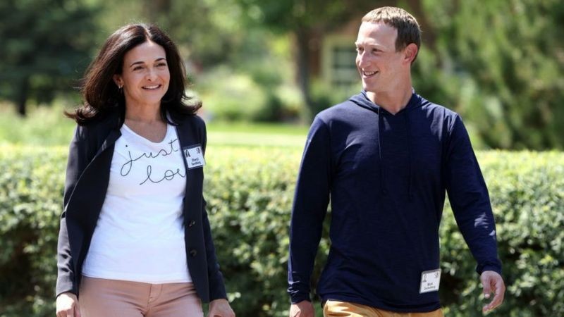 Mark Zuckerberg: 'Sheryl me ensinou como administrar uma empresa' (Foto: Getty Images via BBC News)