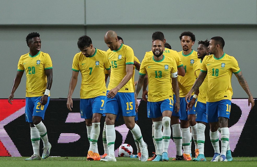 Brasil Seleção Coreia do Sul — Foto: Kim Hong-Ji/Reuters