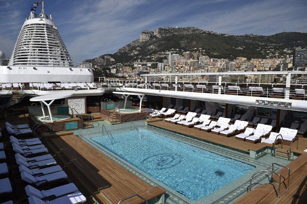 O navio mais luxuoso do mundo (Foto: divulgação)