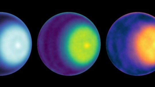 Observatório nos EUA registra ciclone polar em Urano pela primeira vez 