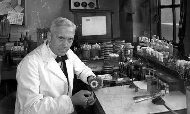Alexander Fleming, descobridor da penicilina
