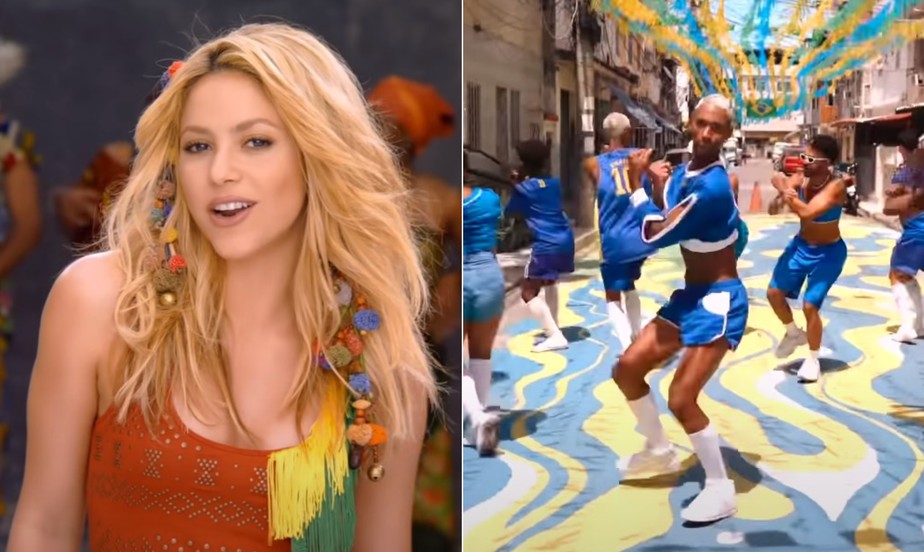Shakira ficou feliz com o vídeo 'Waka Waka na Maré', de Raphael Vicente