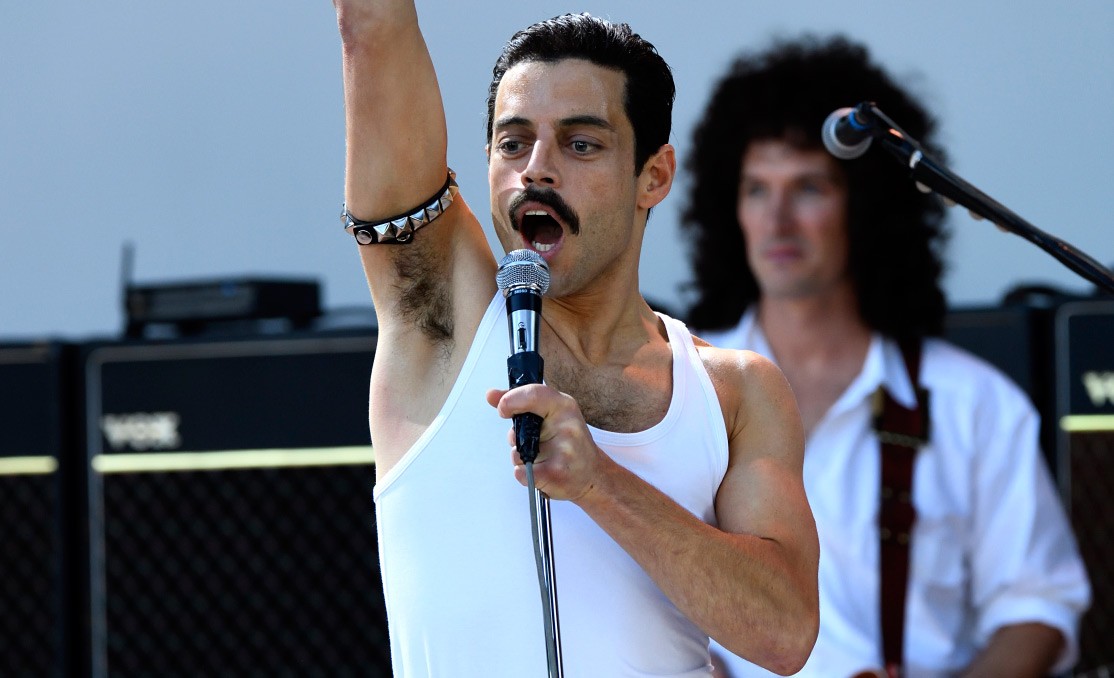 Rami Malek em Bohemian Rhapsody (Foto: Divulgação)
