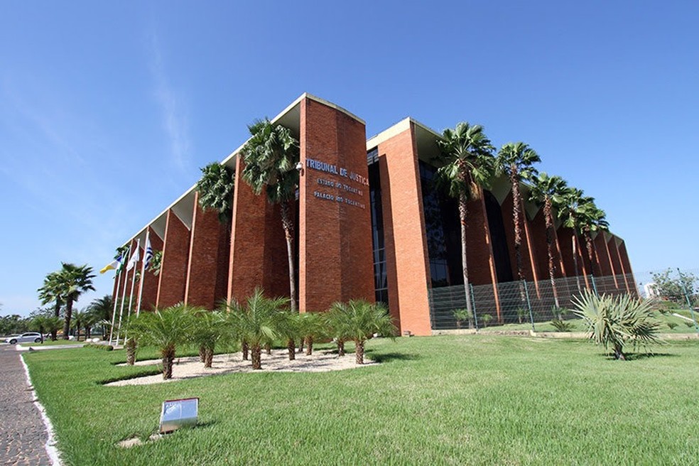 Sede do Tribunal de Justiça do Tocantins (TJTO) — Foto: Divulgação/Tribunal de Justiça do Tocantins (TJTO)