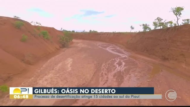 Gilbués: processo de desertificação atinge 15 cidades no Sul do Piauí