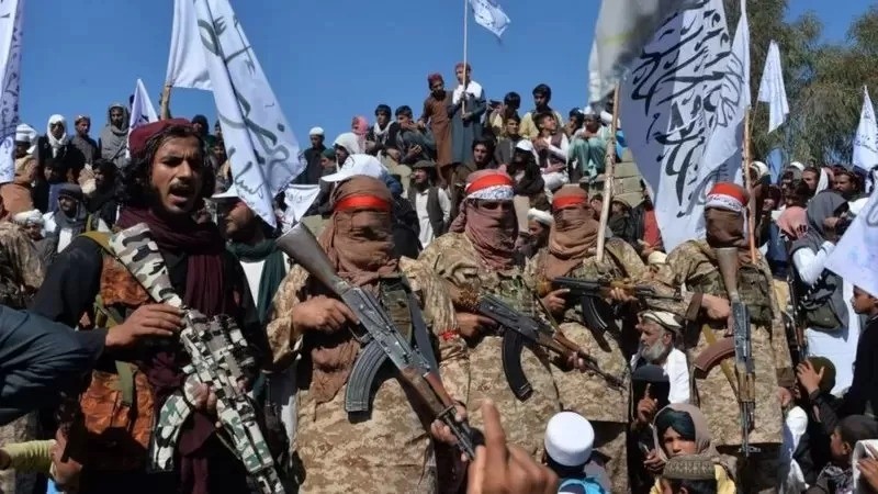 Talebã: grupo fundamentalista islâmico assumiu o controle do Afeganistão em agosto passado (Foto: Getty Images via BBC News)