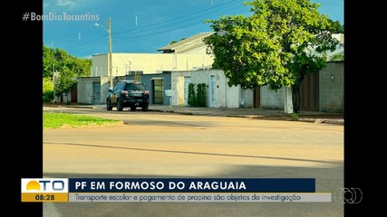 PF investiga suposto esquema de propina no transporte escolar em Formoso do Araguaia