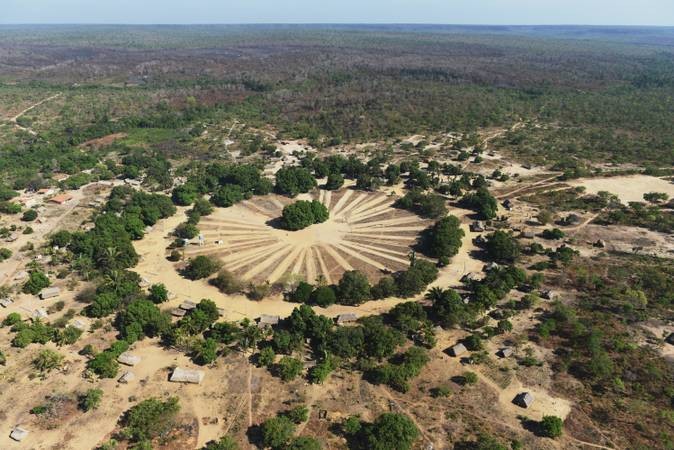 Terra Indígena Porquinhos, no Maranhão (Foto: Felipe Werneck/Ibama)