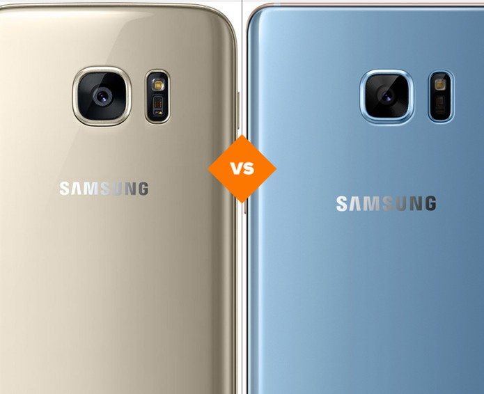 Galaxy S7 Edge ou Galaxy Note 7: veja qual top de linha da Samsung se sai melhor em comparativo (Foto: Arte/TechTudo)