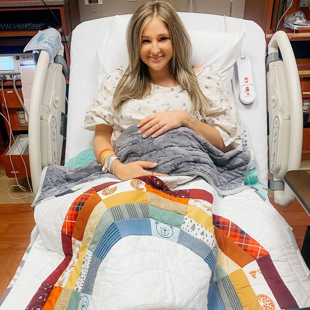 Brittani Boren dá à luz  (Foto: Reprodução/Instagram)