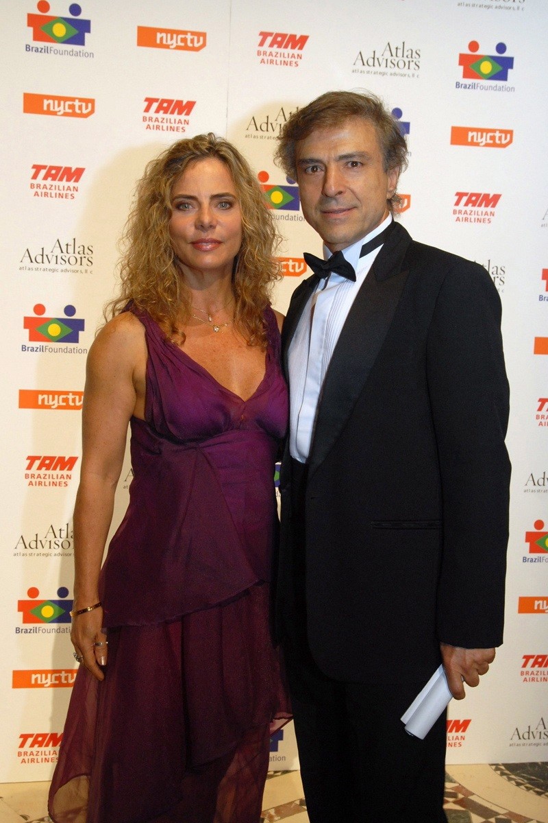 Bruna Lombardi e Riccelli  — Foto: divulgação