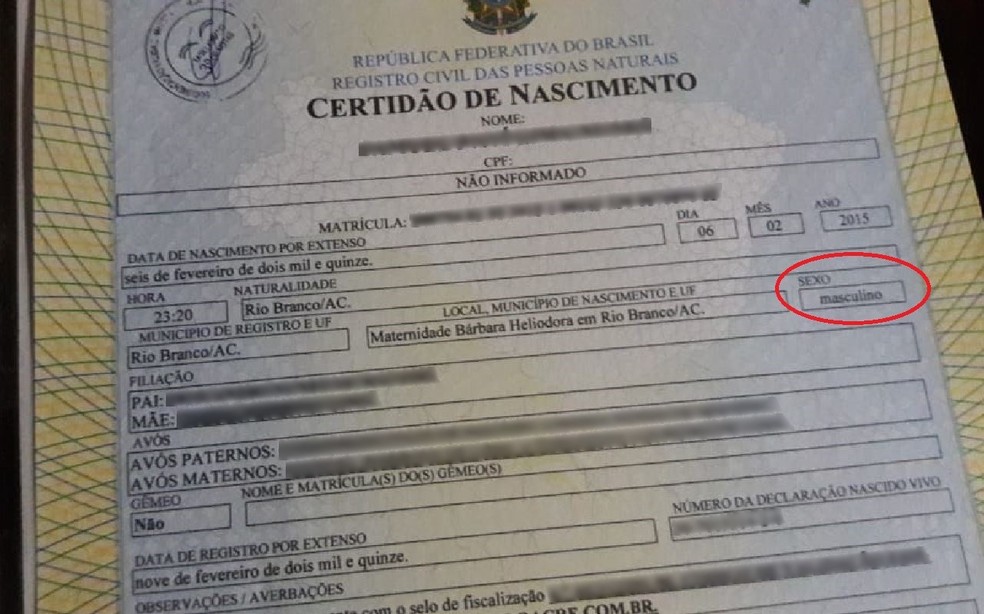 Como Saber O Numero Da Matricula Da Certidão De Nascimento