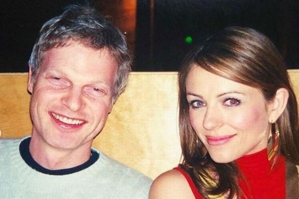 Liz Hurley e o ex-marido, Steve Bing, morto no dia 22 de junho  (Foto: Reprodução Instagram )